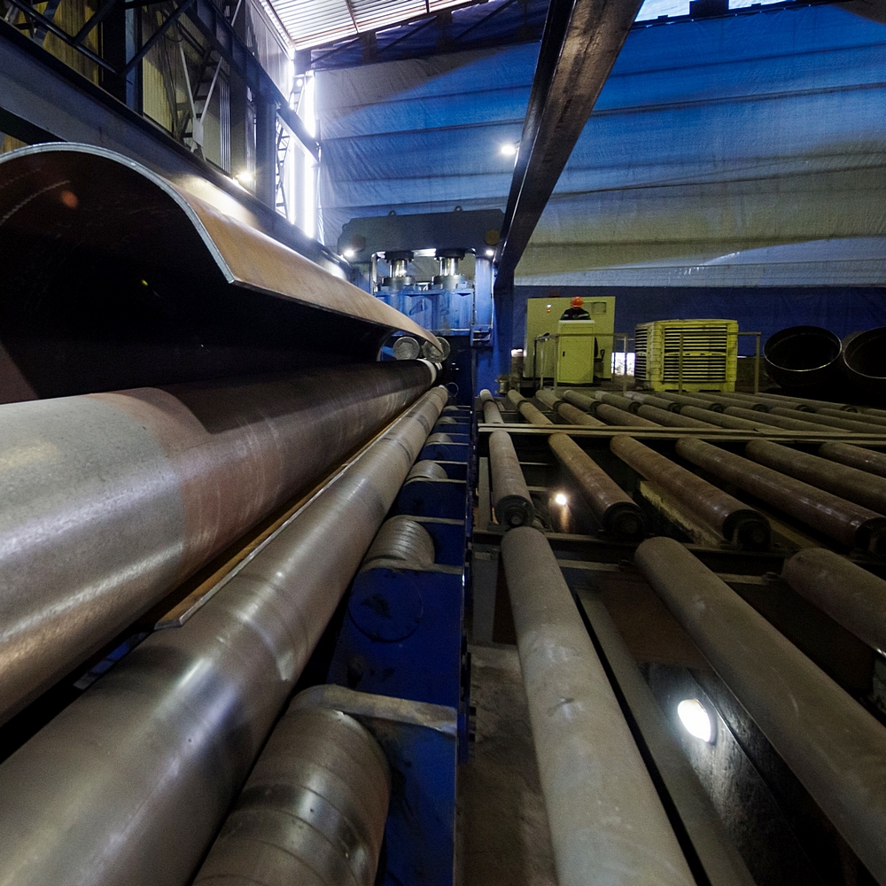 Склад. Трубы большого диаметра в наличии. Отводы. Тройники. ТД МТПЗ.